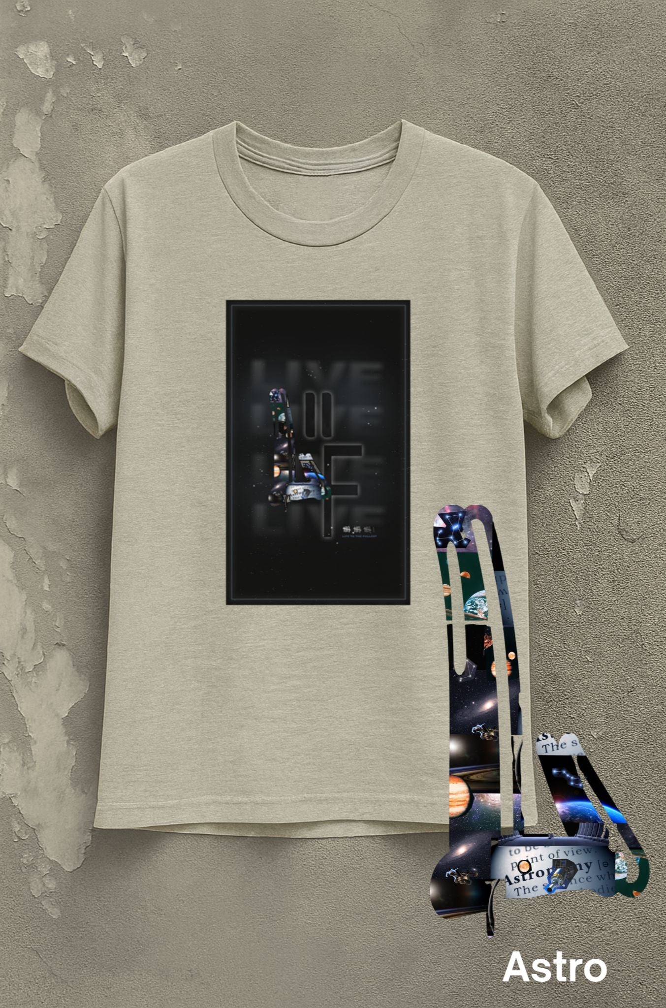 Life To The Fullest Astro Block Tee