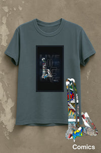 Life To The Fullest Comics Block Tee