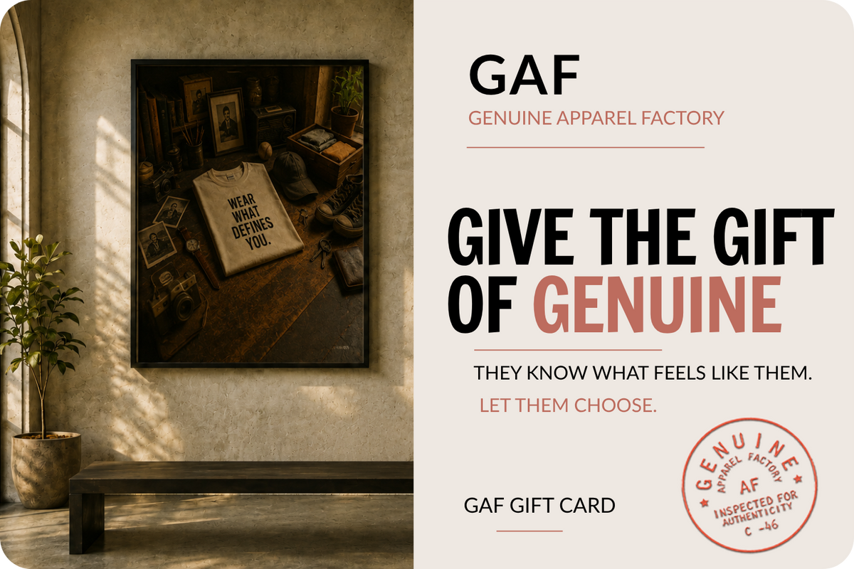 Give the Gift of Genuine