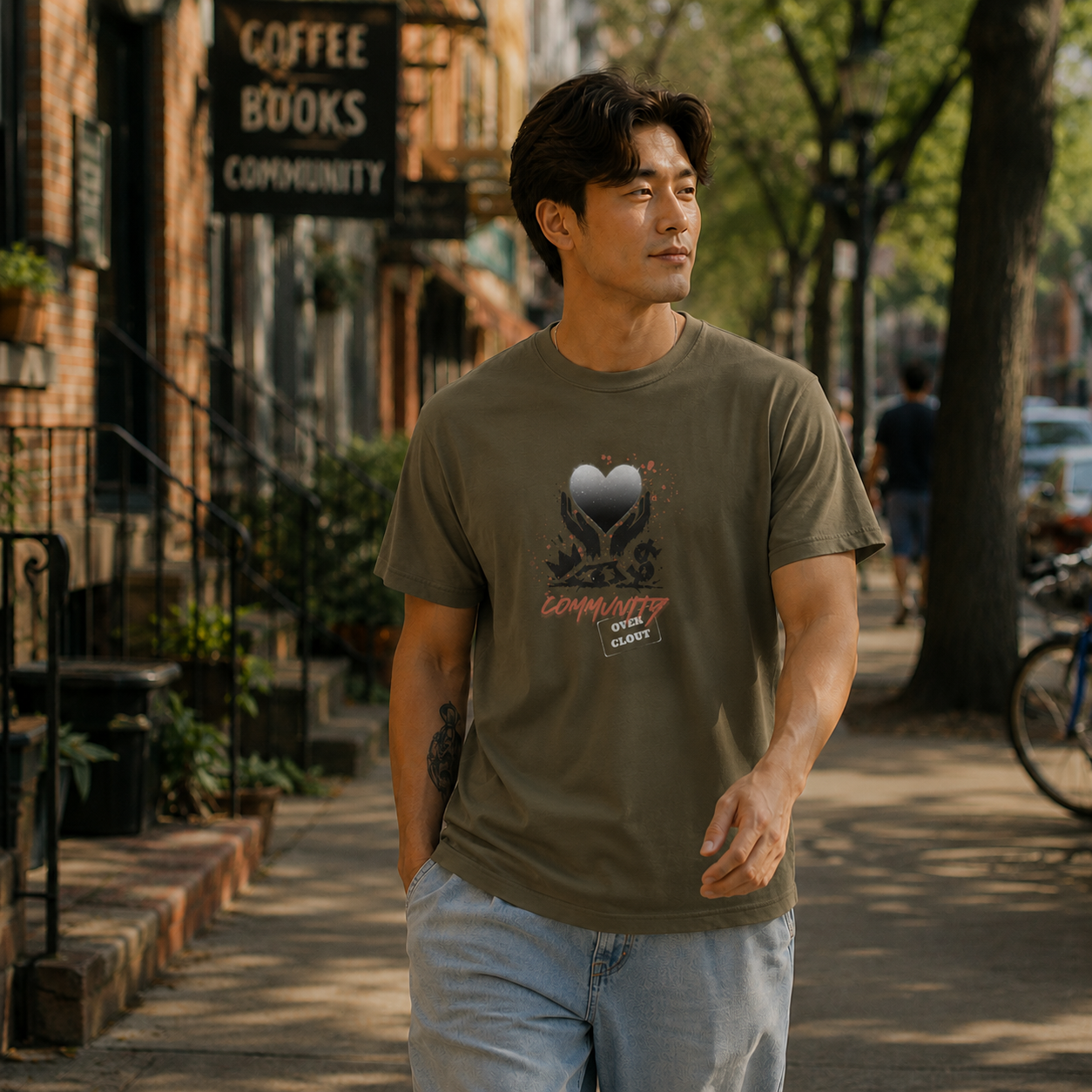 Community Hands Graphic Tee
