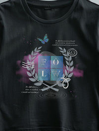 FLOW Crop Tee Pink
