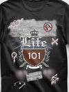 Life 101 Chocolate Pink Unisex Tee