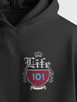 Life 101 Red Blue Hoodie