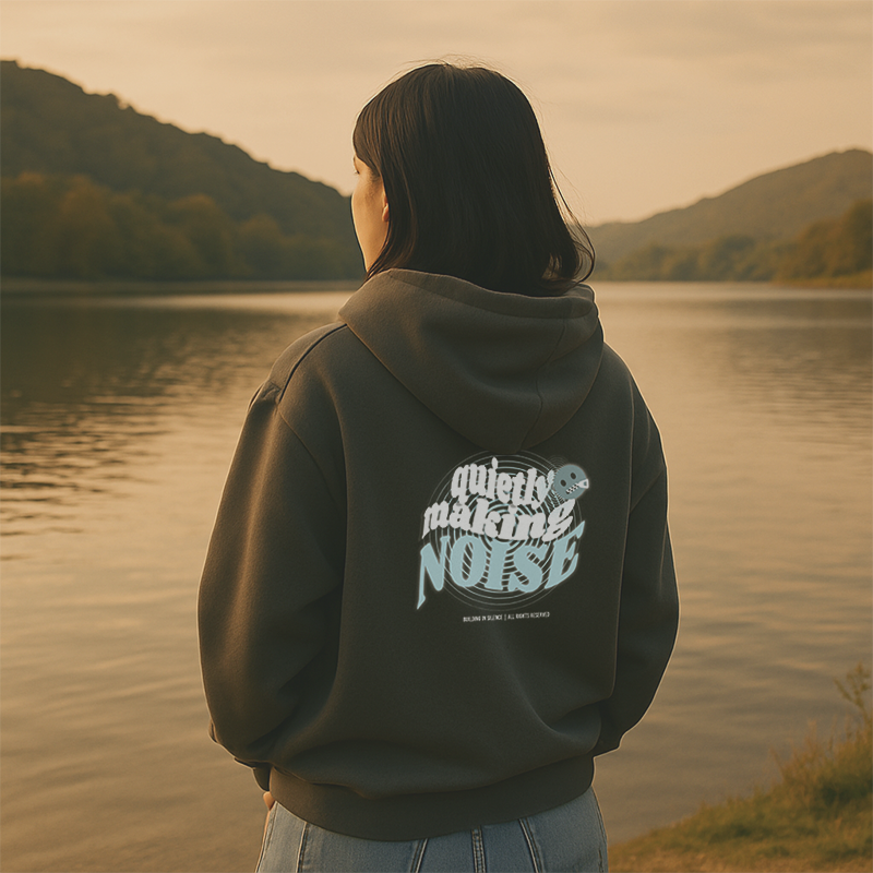 Quietly Making Noise Hoodie