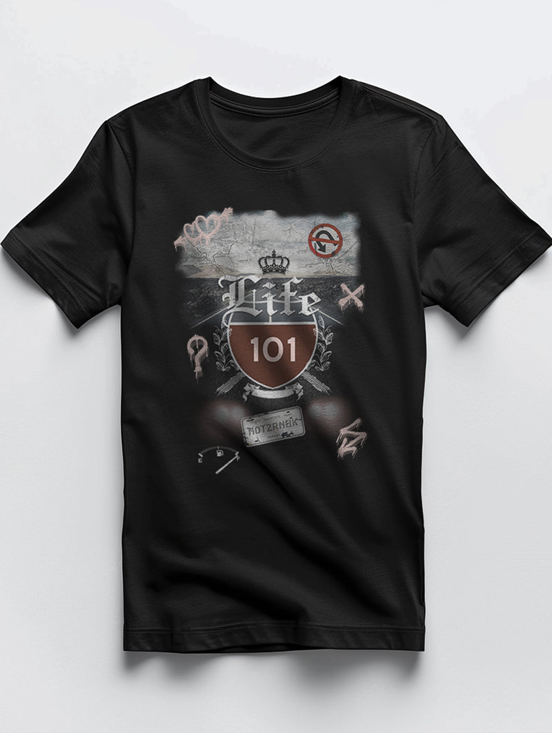 Life 101 Chocolate Pink Unisex Tee