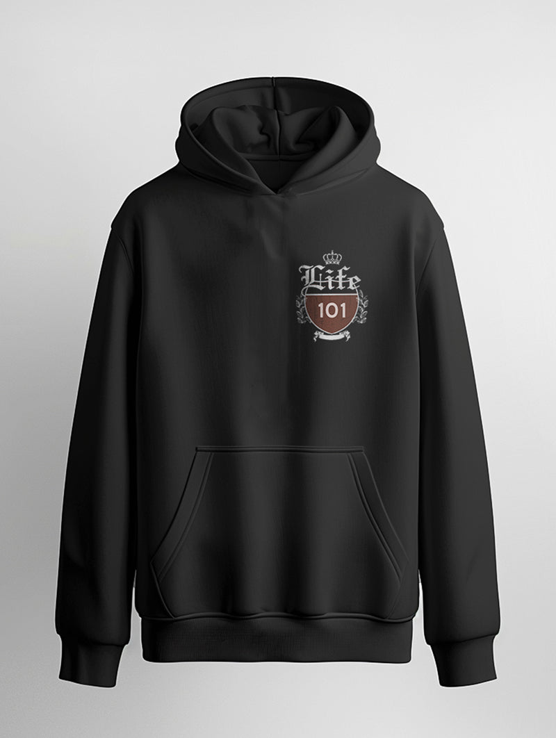 Life 101 Chocolate Pink Hoodie