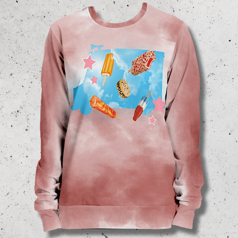 Ice cream outlet sweatshirt